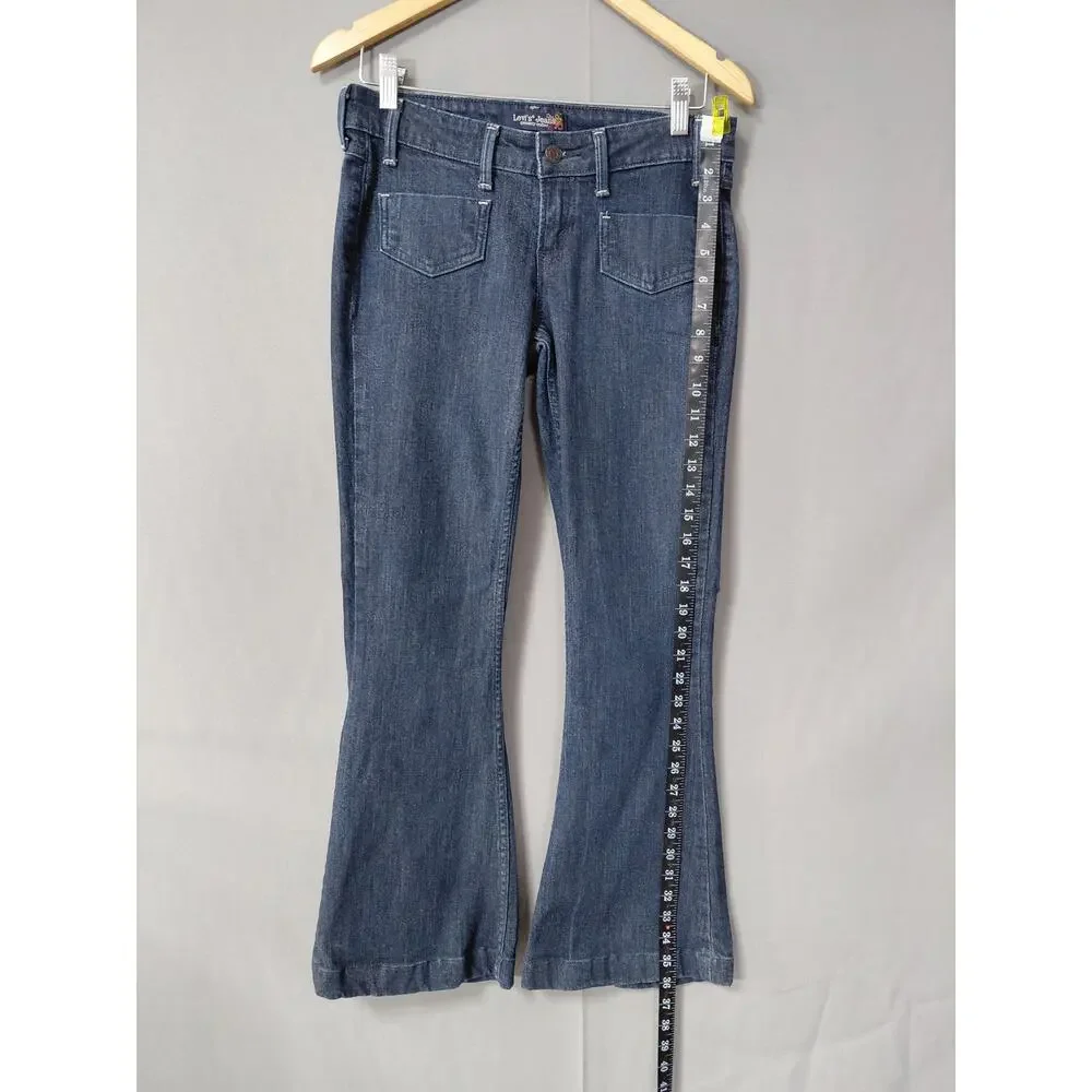 Levi's Blue Genuinely Crafted Stretch Jeans Women Size 9M